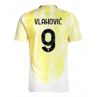 Dres Juventus Dusan Vlahovic #9 Preč 2024-25 Krátky Rukáv